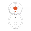 Butelka ION8 Single Wall I8SS400PPLADY Ladybug
